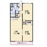 長野県長野市大字稲葉(マンション)の賃貸物件の間取り
