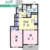 プラザサンライズA棟の間取り