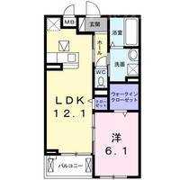 千葉県柏市小青田4(アパート)の賃貸物件の間取り