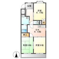 ナンポートの間取り
