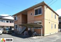 福岡県田川市大字弓削田(アパート)の賃貸物件の外観