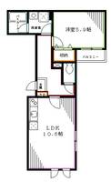 東京都中野区中野3(アパート)の賃貸物件の間取り