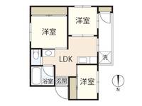 川本鏡が丘ビルの間取り