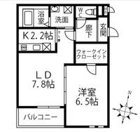 物件の間取り画像