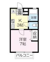フレグランスさくらIIの間取り