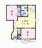 物件の間取り画像