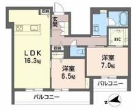 物件の間取り画像