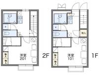 レオパレスかもめの間取り