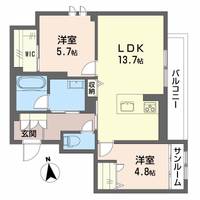 物件の間取り画像