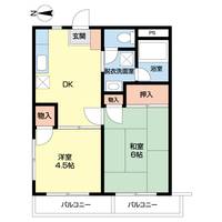 αNEXT高崎第3の間取り