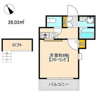 福岡県福岡市東区名島4(アパート)の賃貸物件の間取り