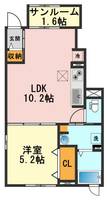 物件の間取り画像