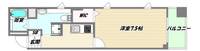 セレッソコートリバーサイドOSAKAの間取り