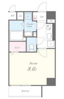 東京都台東区蔵前2(マンション)の賃貸物件の間取り