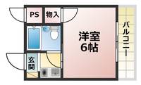 パーソナルハイツ御影の間取り