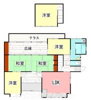 福岡県田川郡川崎町大字田原(一戸建)の賃貸物件の間取り