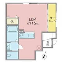 新潟県新潟市北区柳原2(アパート)の賃貸物件の間取り