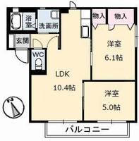 物件の間取り画像