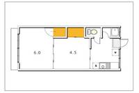岡山県岡山市中区土田(アパート)の賃貸物件の間取り