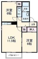 物件の間取り画像