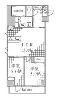 物件の間取り画像