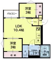 物件の間取り画像