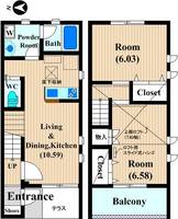 物件の間取り画像