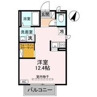 メゾン・ド・モンテヴァン A棟の間取り
