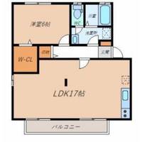 ハイカムール天正寺Bの間取り