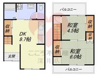 大阪府羽曳野市野々上4(一戸建)の賃貸物件の間取り