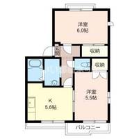 埼玉県さいたま市西区大字指扇(アパート)の賃貸物件の間取り