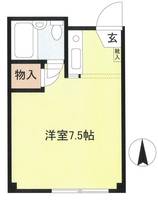 ハイツ栗林の間取り
