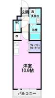 愛知県豊明市前後町鎌ケ須(アパート)の賃貸物件の間取り