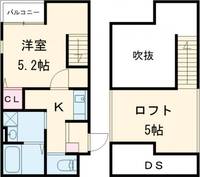 MAHORA MAISON久留米大学駅前1の間取り