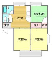 物件の間取り画像