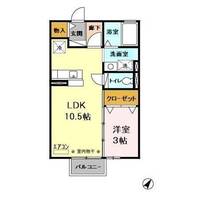 茨城県日立市久慈町6(アパート)の賃貸物件の間取り