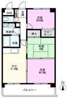 物件の間取り画像