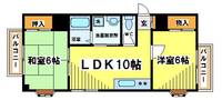 東京都調布市佐須町5(マンション)の賃貸物件の間取り