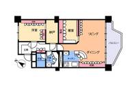 市ヶ尾プラーザビルの間取り