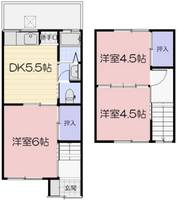 岡山県岡山市南区芳泉4(一戸建)の賃貸物件の間取り
