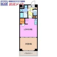 S-FORT津新町の間取り