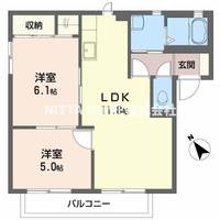 物件の間取り画像