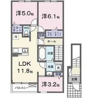 物件の間取り画像