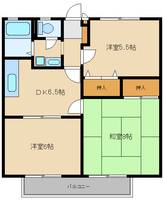 ビーライン鷺沼の間取り