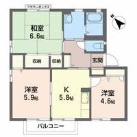 物件の間取り画像