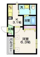 物件の間取り画像