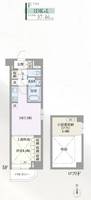 東京都新宿区南元町(マンション)の賃貸物件の間取り