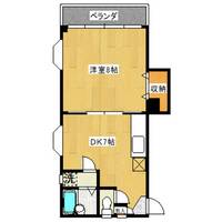松の木ハイツの間取り