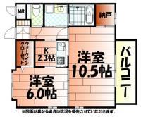ラ・コルダ西小倉の間取り