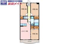 ソレイユ 8の間取り